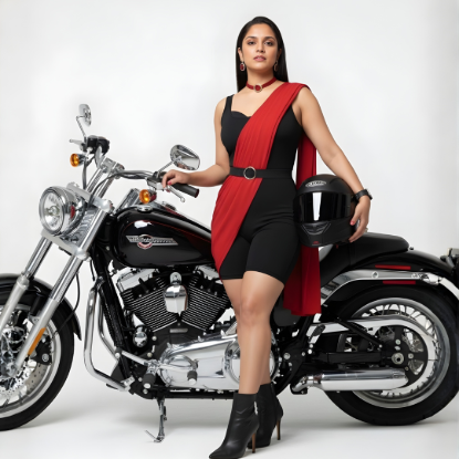 Picture of Melifloz Jumpsuit Shorts Saree